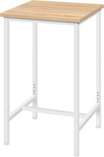 WOLTU Stehtisch Partytisch Bistrotisch Kleiner Holz eckiger Bartisch Hochtisch