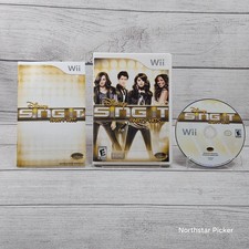 Disney Sing It: Party Hits (Wii, 2010) w/ Manual Complete | CIB | Tested