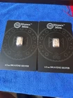 1oz 999.9 Fine Silver Nuggets From The Wessex Mint Sealed In Packs 2x1/2oz bars