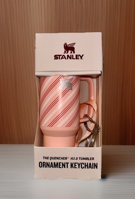 Just Released 2025 - Stanley Keychain/Christmas Ornament -Strawberry Cream Twist