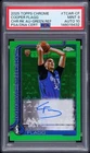 COOPER FLAGG PSA 9 2025 TOPPS CHROME TRUE ROOKIE GREEN REFRACTOR RC 10 AUTO /99