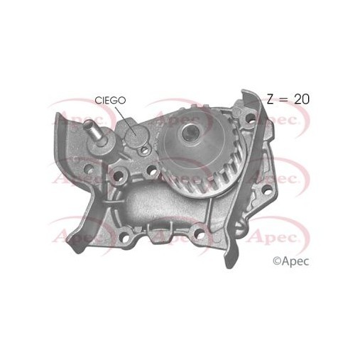 For DACIA SOLENZA B41 2003 on WATER PUMP AWP1442