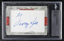 2018 Leaf Hall of Fame Edition George Kell Cut Signature Auto HOF uk2