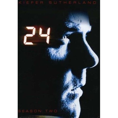 24: Season 2 Slim Pack On DVD With Kiefer Sutherland Mystery Very Good E86