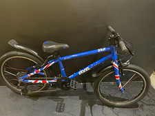 Frog Bikes Frog 55 Kids Bike 20in Blue Union Jack Graphics Mudguards 55cm