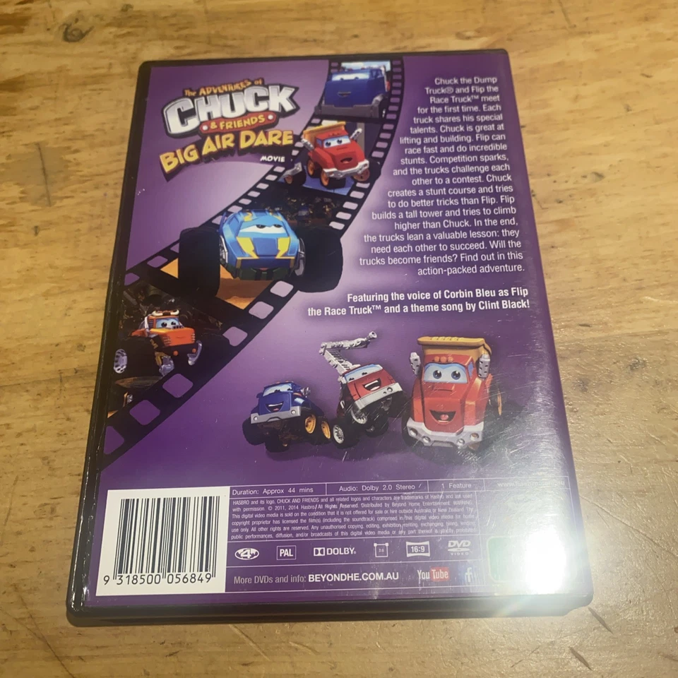 The Adventures Of Chuck And Friends - Big Air Dare Movie (DVD, 2010) Region 4 - image 2 of 4