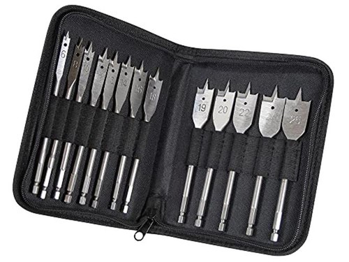 Faithfull FAIFBSET13E Flat Bit Set – 13 Piece 