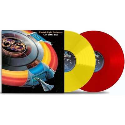 Electric Light Orchestra Out Of The Blue LTD 2LP Yellow Red Vinyl 2025 Sony