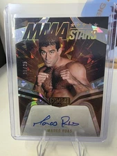 2025 Panini Combat Anthology MMA Stars Auto Marco Ruas #MS-MRS Cracked Ice /25