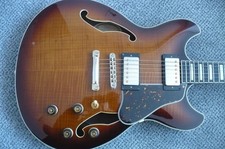 Ibanez AS93FM-VLS Semi Acoustic Electric Guitar. 2019.