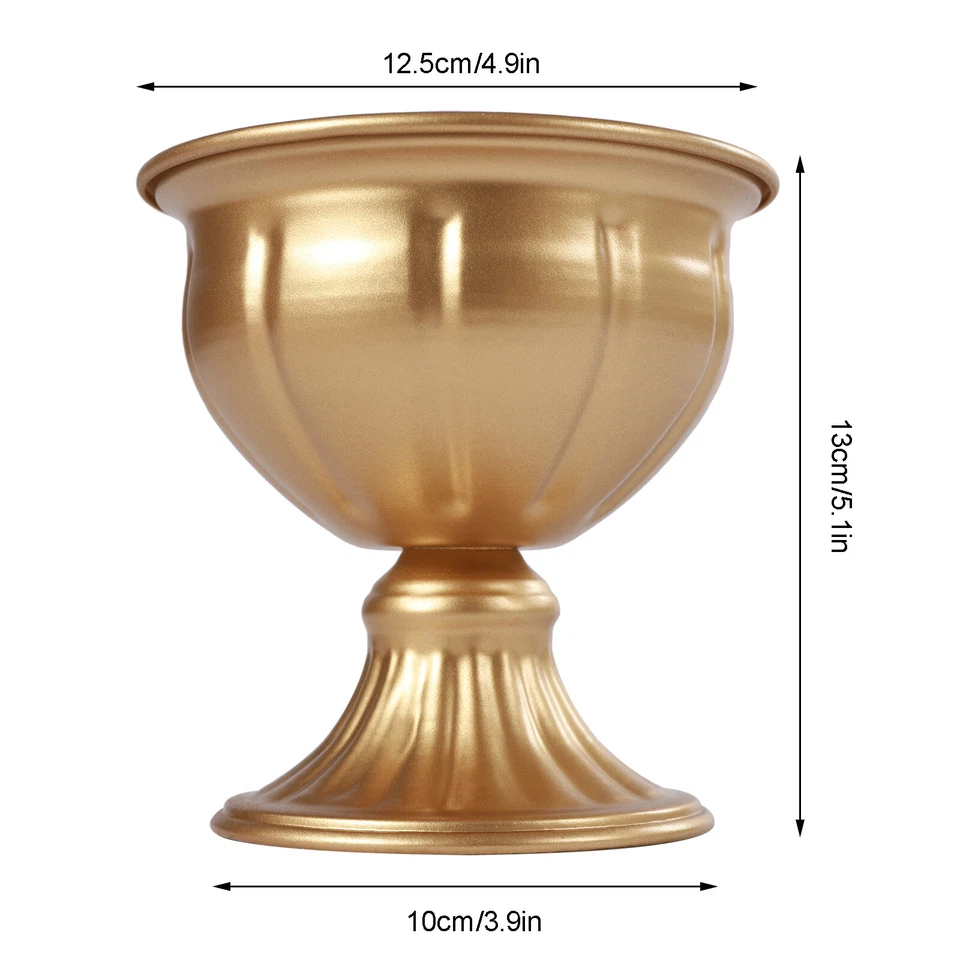 10* Floreros Centros de Mesa Centros de Mesa Flor Trompeta Jarrones Boda Fiesta Suministro Foto 2 de 4