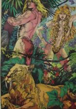 1991 KA-ZAR, SHANNA THE SHE-DEVIL & ZABU Spanish Poster 13