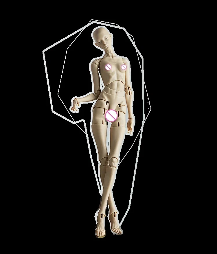 1/4 BJD Puppe Ball Jointed Frauen Supermodel Mädchen Freies Faceup Augen Gift  - Bild 4 von 4