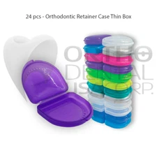 Orthodontic Kits Dental Wax Orthodontic Toothbrush Retainer Case USA Seller
