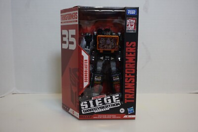 Hasbro Transformers Siege 35th Anniversary WFC-S63 Soundblaster - New, NIB Rare
