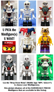 lego ninjago villain minifigures
