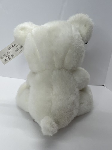 Vintage Applause 1987 Hershey Kiss White Teddy Bear 10" Stuffed Plush Toy - Picture 3 of 14