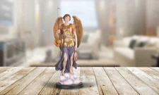 12"H Archangel Raphael Angel of Healing Holy Figurine Home Decor Unique Gift