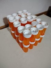 Lot Of 40 Used Small Prescription Bottles