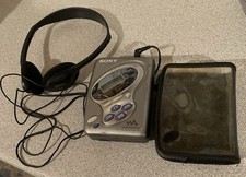 Sony Walkman WM-FX281 AM FM TV Weather Headphones WORKS RADIO CASSETTE w/Cover