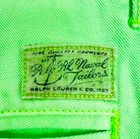 Ralph Lauren Polo Quin Boyfriend Chino Neon Citrine Cotton Pants Jeans sz 14 — photo 6