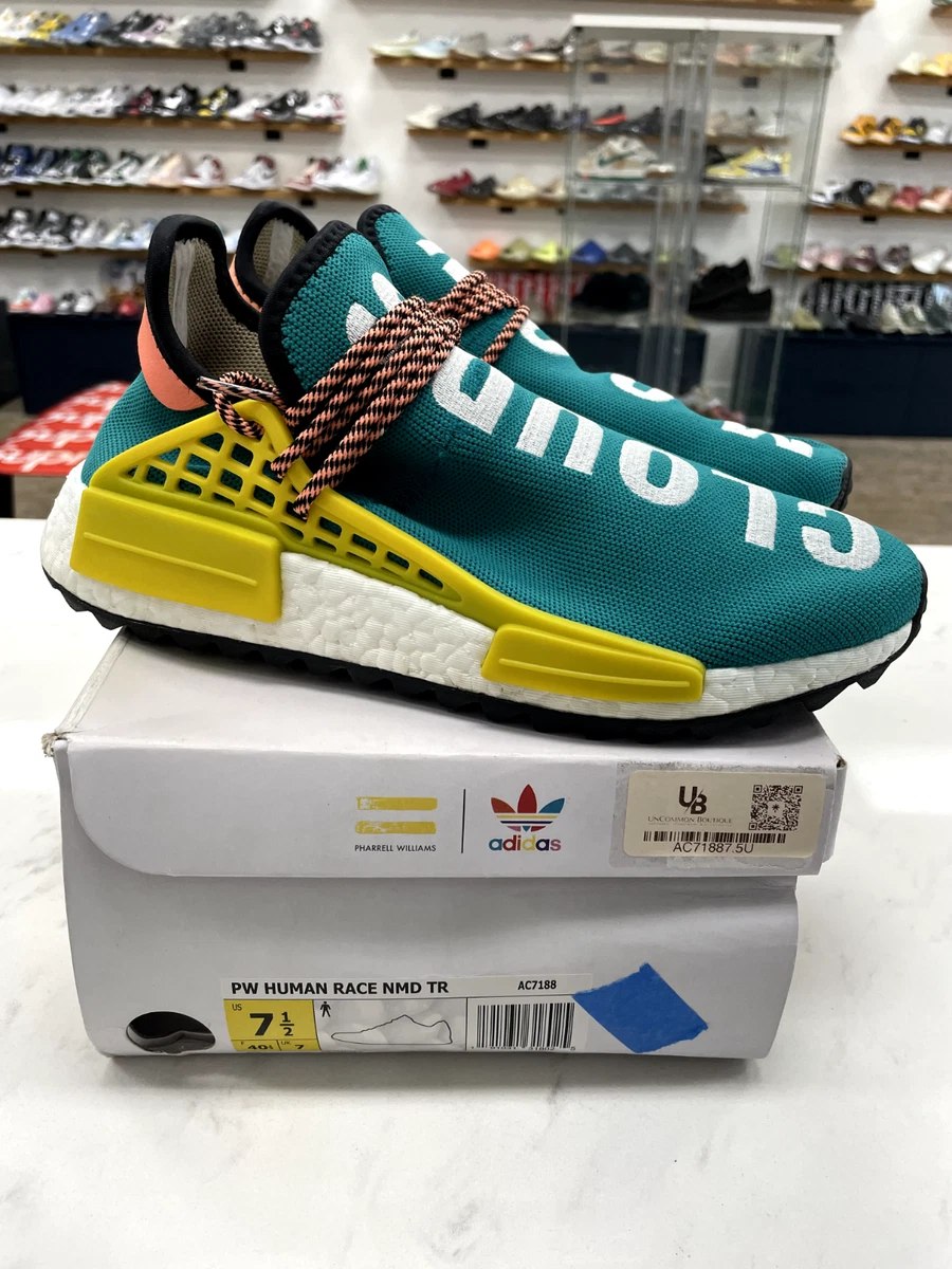 adidas Pharrell x NMD Human Race Trail Sun Glow | eBay