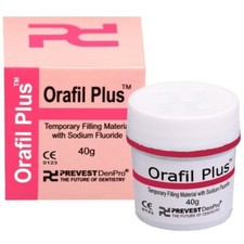 Dental ORAFIL PLUS Temporary Filling Material with Sodium Fluoride 40gm Pack