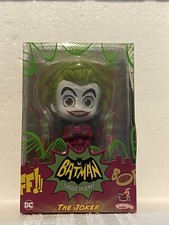 Image of The Joker Hot Toys COSB708 Batman Classic TV Series Cosbaby DC Comics Figure