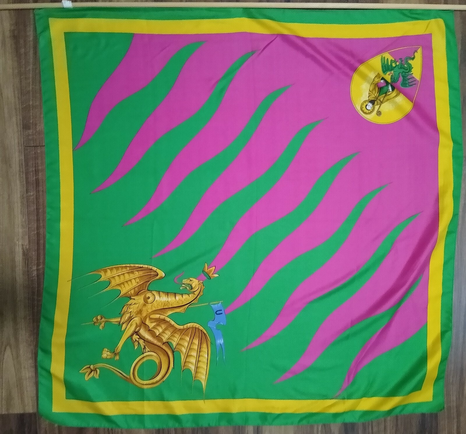 30" Palio di Siena Italian Horse Race Contrade Polyester Flag Scarf