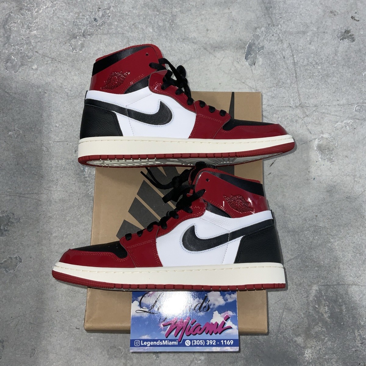 【本物保証 /関税・送料無料】Nike Air Jordan 1 High Zoom Air Jordan 1 High Zoom Air CMFT Patent Chicago Size 12