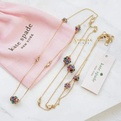 Kate Spade Crystal Ball Necklace Time 