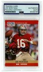 San Francisco 49ers Joe Montana Autographed 1990 Pro Set Card #293 PSA/DNA