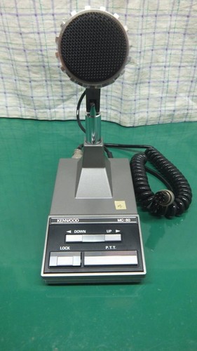 KENWOOD TORIO MC-60 Dynamiczny mikrofon biurkowy Szynka Radio Testowany Działający - Zdjęcie 2 z 4
