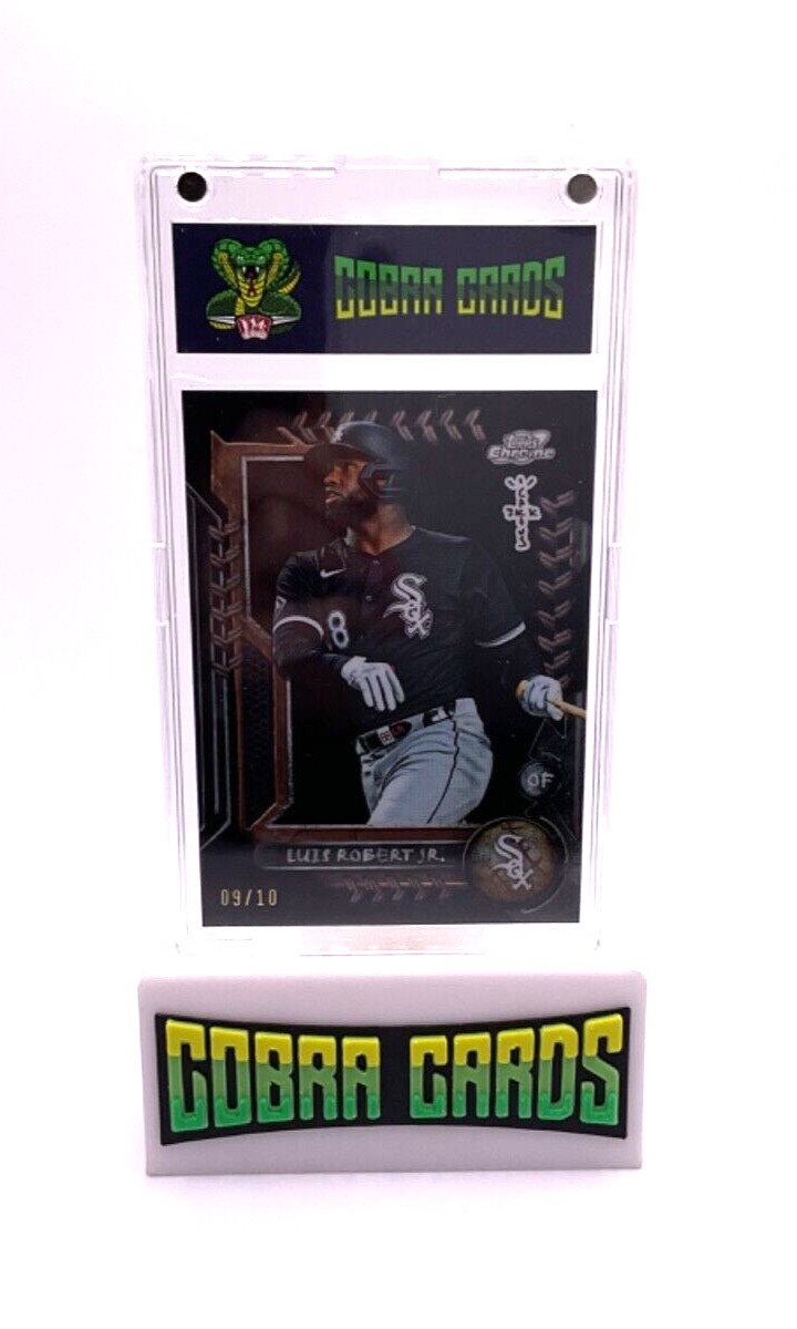 2024 Topps Chrome Cactus Jack Luis Robert Jr Black /10 Fanatics Exclusive SSP
