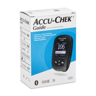 ACCU CHEK Guide Blutzuckermessgerät Set mg/dl 1 St PZN 11664921