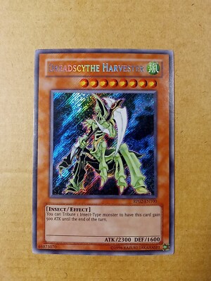 Dreadscythe Harvester RP02-EN100 Secret Rare Yugioh NM/VLP | eBay