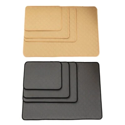 MARKENLOS Dog Bed Pads Washable Pet Training Mat Antislip Dogs Pee Pad High Absorbent Mat