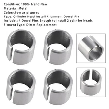 4pc LS Cylinder Head Install Alignment Dowel Pin Steel LT Gen 3 Gen 4 Gen 5 LSX