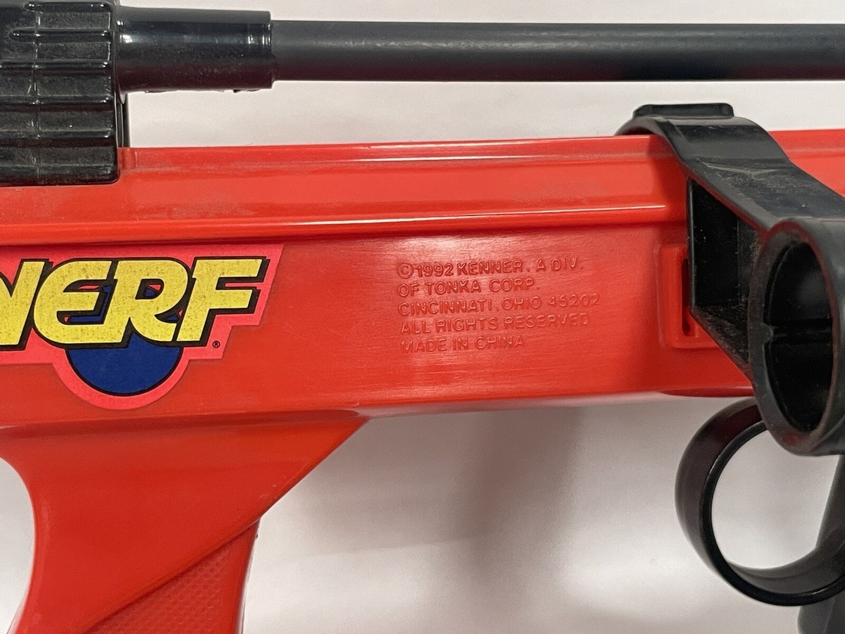 Vintage 1992 Kenner NERF NB-1 Missile Blaster Arrow Gun W/ 1