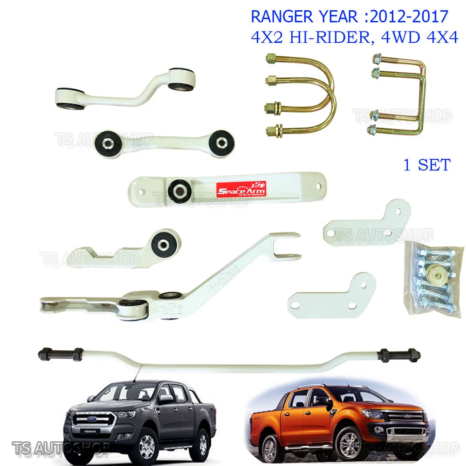 Fits Ford Ranger T6 4x4 2012 2017 Rear Stabilizer Sway Anti Roll Space Arm Bar Foto 3 de 4