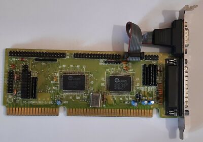 UMC TK-82C863/865-2J-D02 ISA Multi-I/O IDE Floppy Controller (retro, 1993)