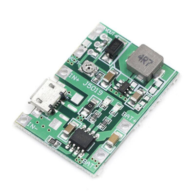 Li-Ion 18650 3,7V 4,2V Batterieladegerät DC-DC Step Up Boost Modul TP4056 J5019