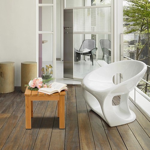 Side Table For Small Spaces Coffee Tray End Table Bedside Night Stand Outdoor - Picture 4 of 12