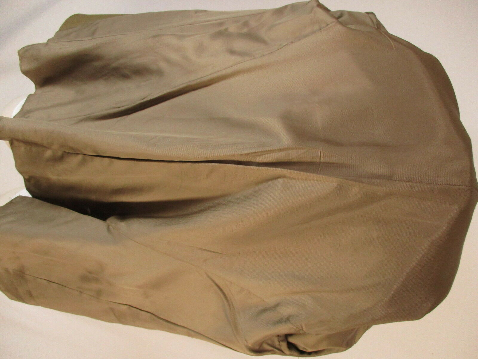 Burberry London Mens Brown 3 Btn Wool Silk Sport Coat 40R thumbnail 4