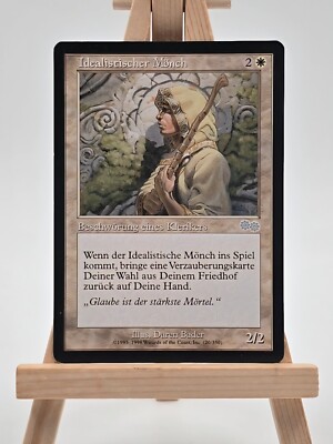 Idealistischer Mönch Urza´s Saga Magic Karte Deutsch (Monk Idealist) 20/350