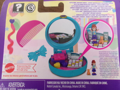 Coffret Polly Pocket - Anniversaire + Soirée Pyjama, Mattel, Neuf