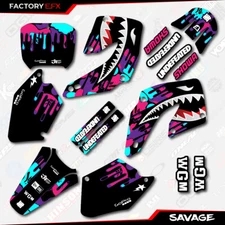 Nebula Savage Camo Racing Graphics Kit fit Honda Cr125 Cr250 00-01 CR 125 250