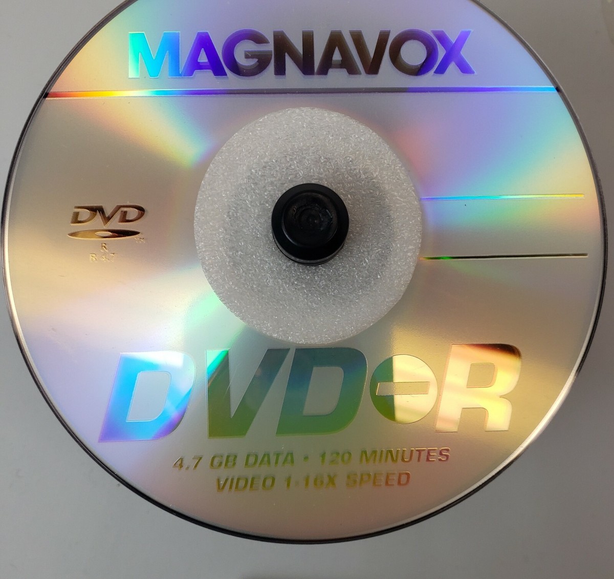 Magnavox DVD+R 4.7GB 1-16x 120 Min Recordable Media Disc 50 Pack