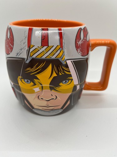 ID9 - SW Star Wars EP8 Mug Luke Skywalker Blanc Et Bleu