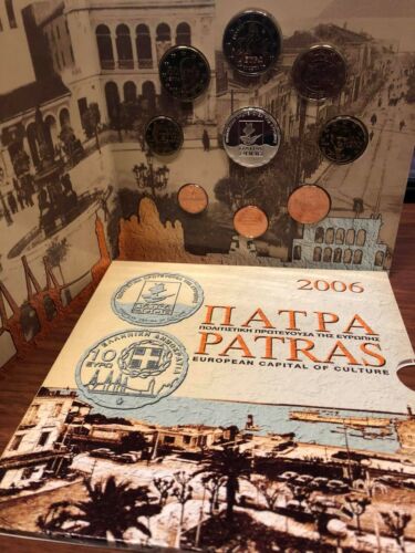 grecia greece divisionale con 10 € patrasso patras 2006 - Afbeelding 1 van 1